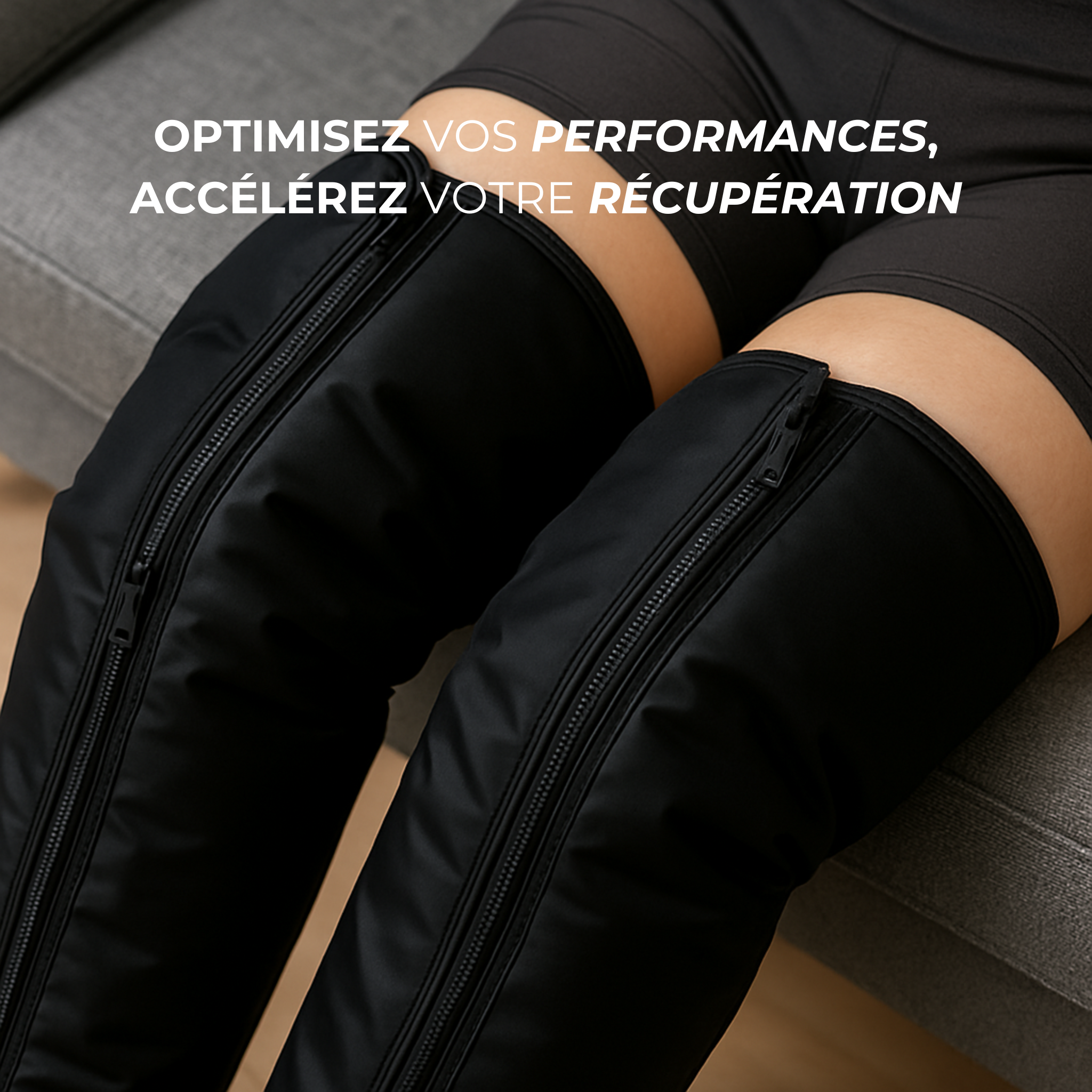 Bottes de pressothérapie, drainage et massage à domicile