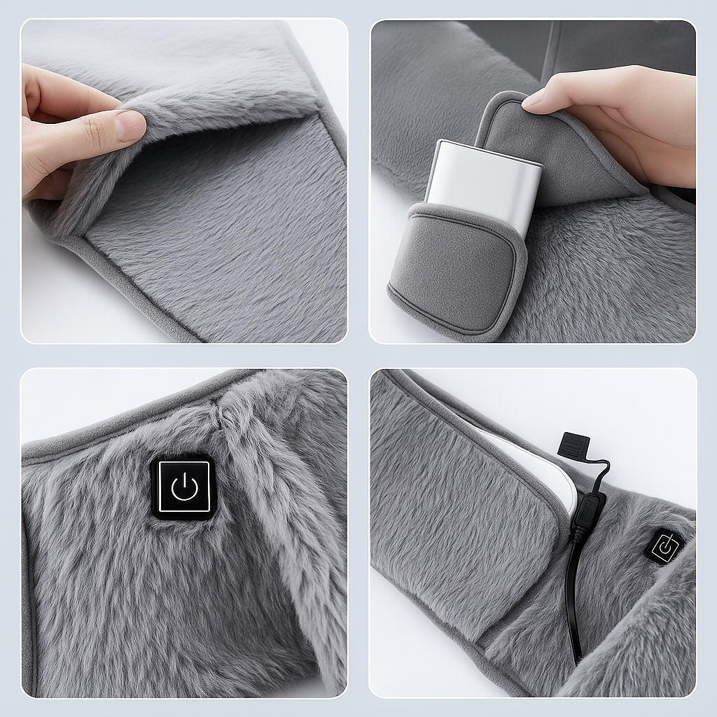 ChaleurDouce – Ceinture Chauffante Abdominale
