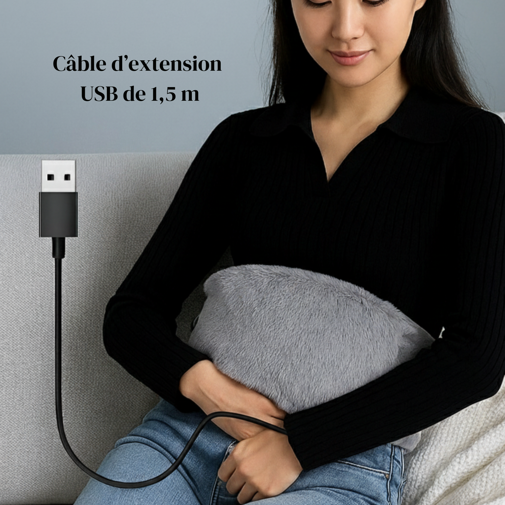 ChaleurDouce – Ceinture Chauffante Abdominale