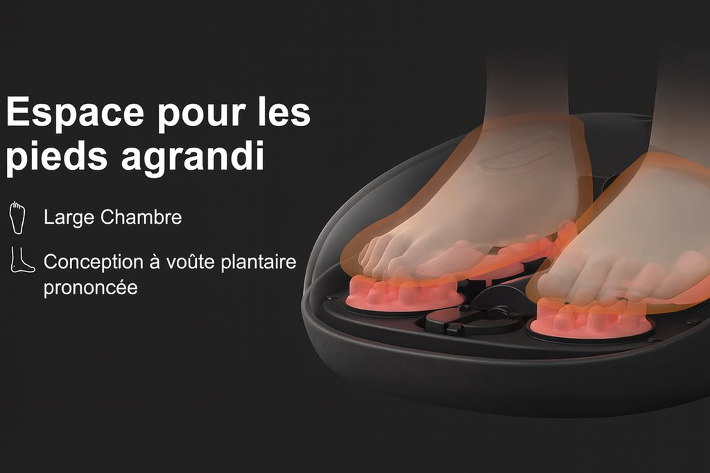 PiedZen – Masseur de pieds chauffant & relaxant