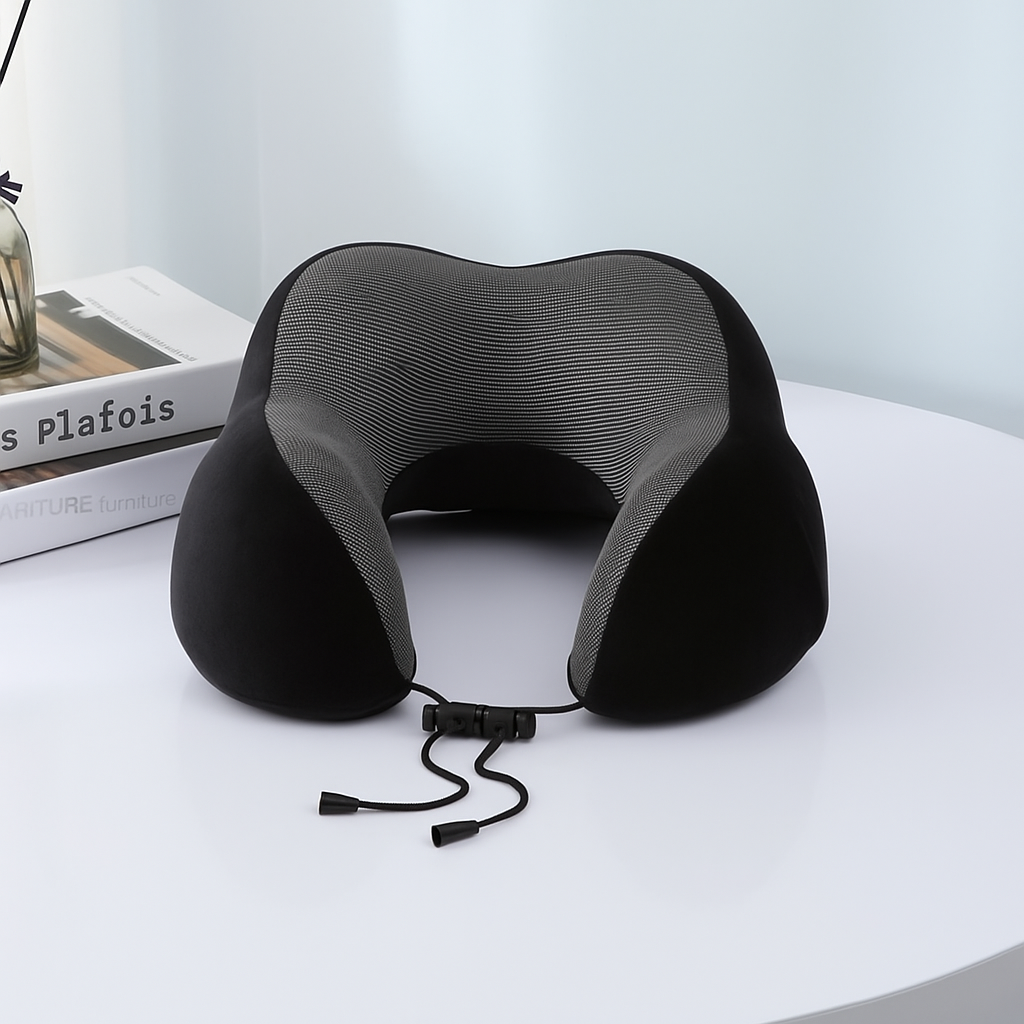 DouxRepos – Oreiller de Voyage à Mémoire de Forme