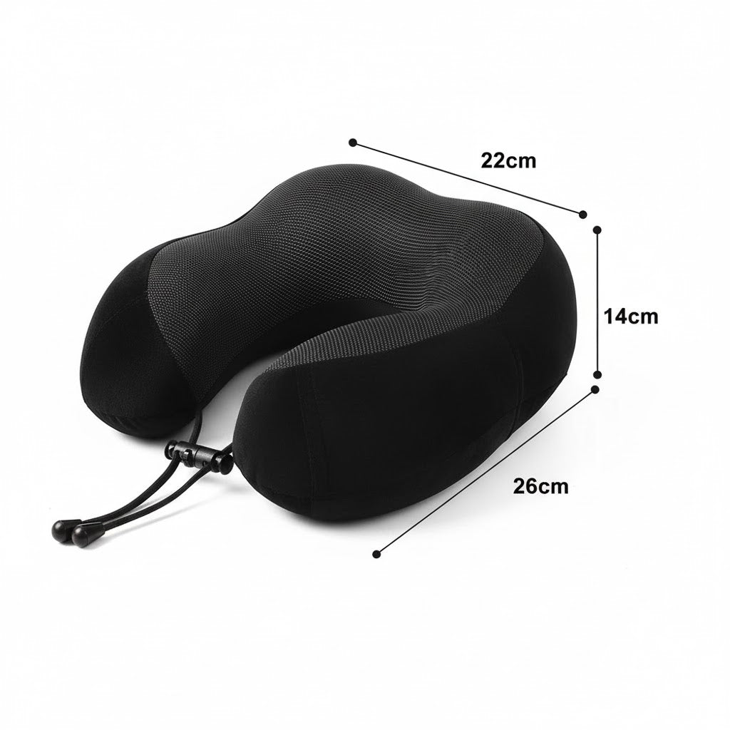 DouxRepos – Oreiller de Voyage à Mémoire de Forme