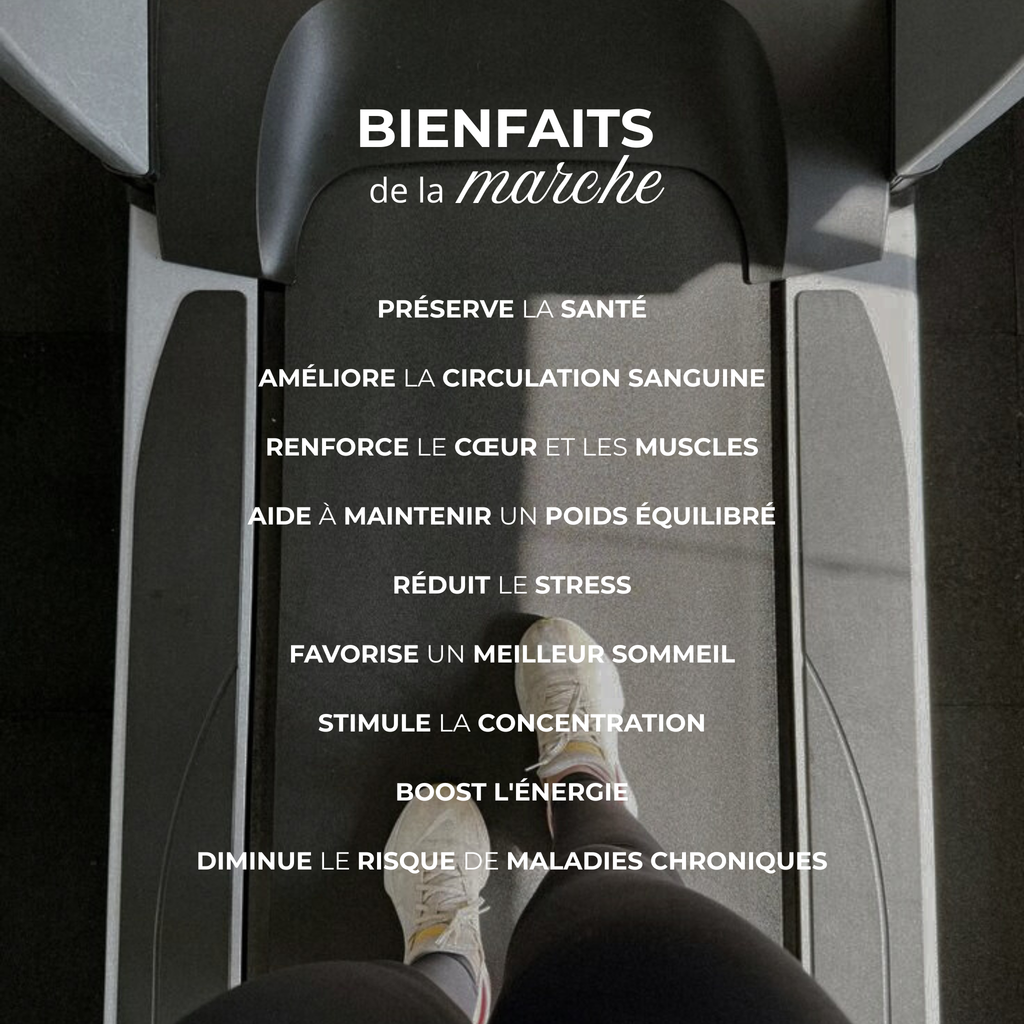 Les bienfaits de la marche